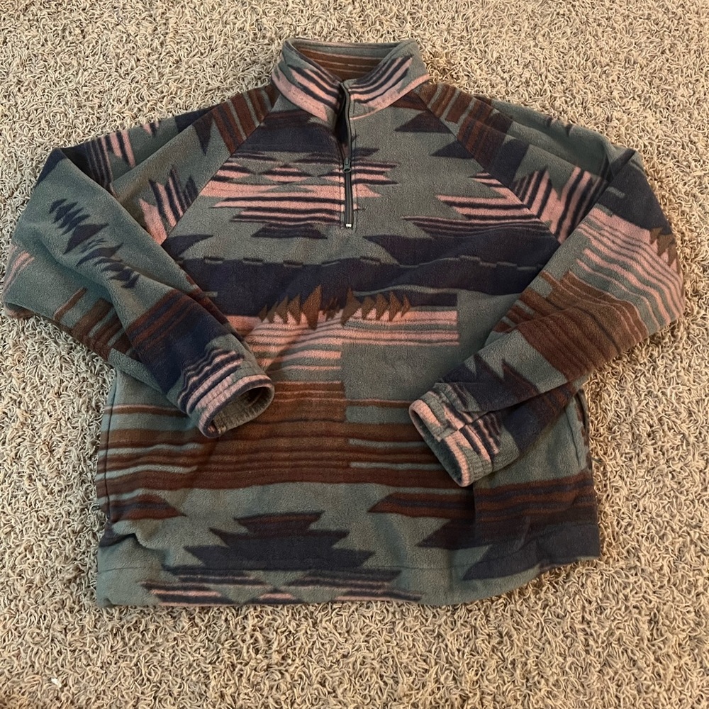 Retro Quarter Zip Sweatshirt